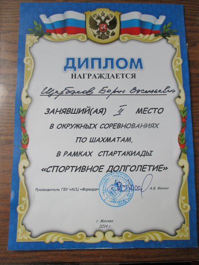 Домумент об образовании
